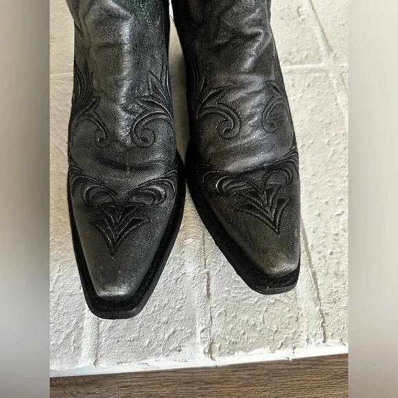 Circle G Western Women's Boots, Filigree Grey Size 7 - Picture 5 of 8